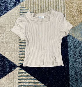 Cute Ribbed Top