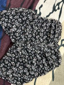 Floral Cami Crop Top