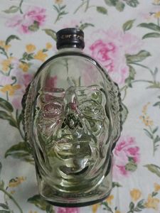 old monk used bottle for collection