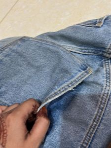 Distressed Denim Jeans