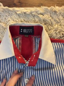 Striped Button-Down Shirt