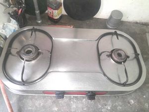 Steel Gas Stove With Regulator And Pipe