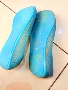 Garima Blue Flats—