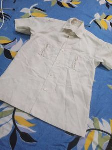 Man Safari Suit Creami Colour