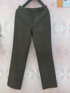ZARA BASIC LIMITED EDITION Brown Career Pants