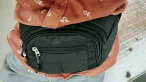 Black Waist Bag/Fanny Pack