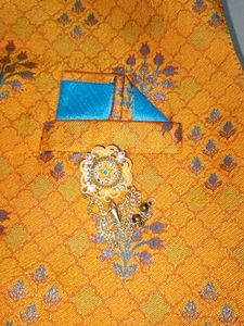 Festive Yellow Ethnic Waistcoat