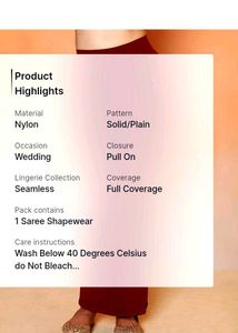 NWT NYKD Saree Shapewear NYSH01