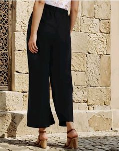 SHEIN BRAND Stylish Black Palazzo Pants