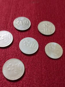55 Cen Coins Of MALAYSIA