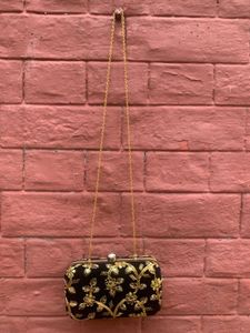 Black And Gold Bag