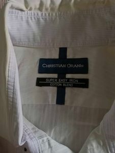 Christian Dior Striped Dress Shirt