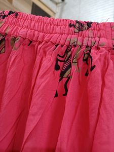 Pink Colour 💞long  Skirt (Women)