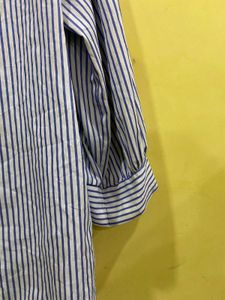 Striped Peter Pan Collar Shirt Bust 36-40