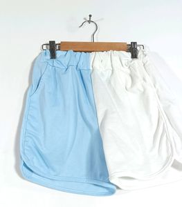 Blue & White Shorts