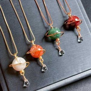 Saturn Planet Necklace