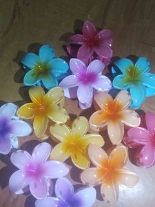 Flower Hair Claw Clips Set Of 4