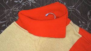 Designer Woolen Kaftan For Women With Collar