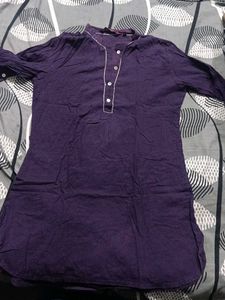 Purple Kurta