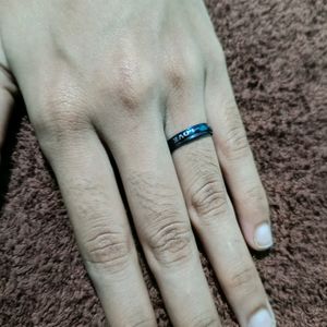 Blue Silver Ring....