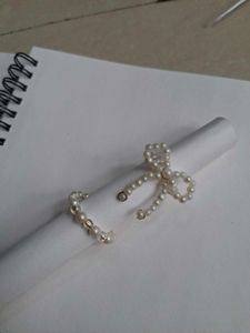 Pearl &amp; Silver Rings(any 2)