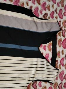 Striped Sleeveless Top