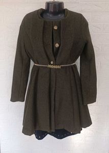 Imported Olive Green Coat