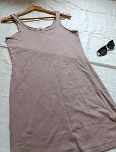 Forever 21 Grey Lavender Bodycon Dress