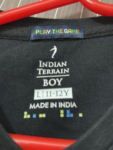 Graphic Print Black T-Shirt