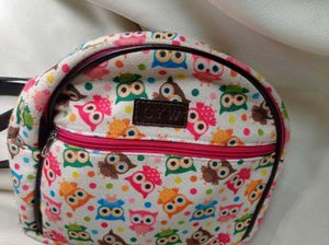 Owl Print Backpack