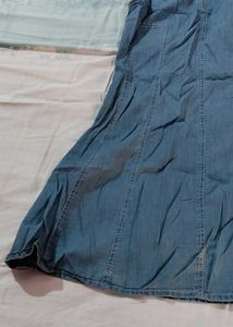 Denim Dress One Piece