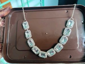 Sparkling Crystal Necklace Set