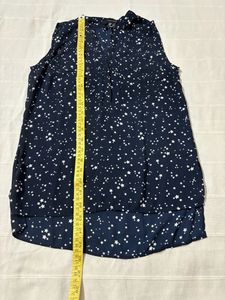 🆕Atmosphere Sleeveless Navy Blue Top