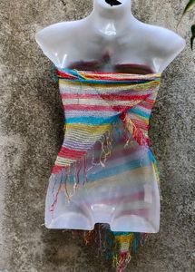 VNM. Striped Tube Top