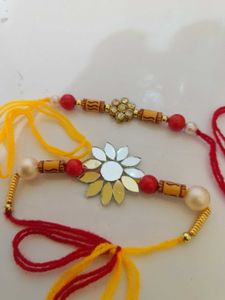 Handmade Rakhi Set (Set of 2)