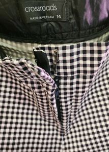 Checkered Black&amp;White Pants