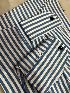 White &amp; Blue Lining Formal Shirt…..🤍💙