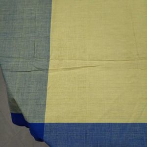Yellow Blue Round Table Cloth