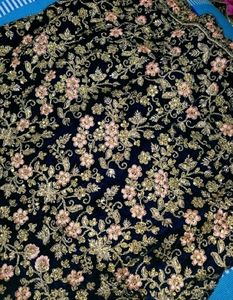 Velvet Bridal Lehenga