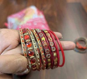 Combo Of 6 Bangle Set