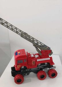 Doll &amp; Firetruck Toy