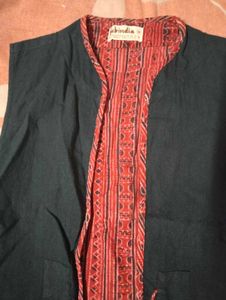 Fabindia Cotton Jacket In Good Condition