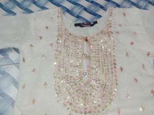 Elegant White Kurta Set