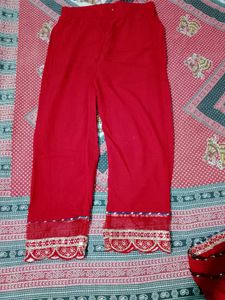 Elegant Red Ethnic Gown