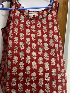 Fabindia Handblock Print Top
