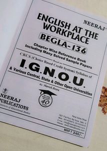 Combo of 2 Ignou Books
