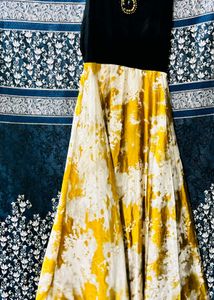 Vintage Floral Maxi Dress