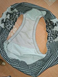 Beautiful Patterned Net Less Panties