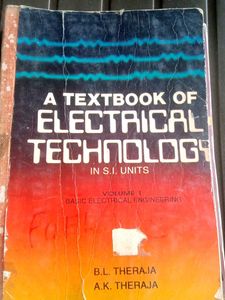 Electrical Technology Textbook - Volume 1