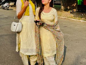 Elegant Ethnic Kurta Set with Jacket